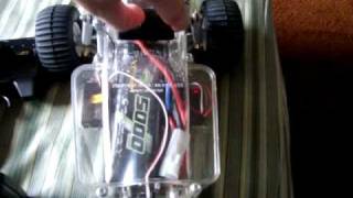 Tamiya Sand Scorcher RWRC servo mod and 72V 6 cell stick pack battery [upl. by Sibie]