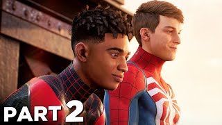 SPIDERMAN 2 PS5 Walkthrough Gameplay Part 2  PETER PARKER FULL GAME [upl. by Adav]