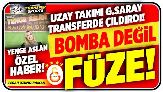 UZAY TAKIMI GALATASARAY TRANSFERDE ÇILDIRDI BOMBA DEĞİL FÜZE [upl. by Trembly]