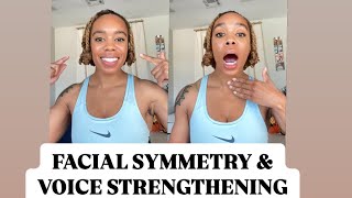 How to strengthen your vocal cords post stroke  how to get your face symmetrical post stroke [upl. by Esertap317]