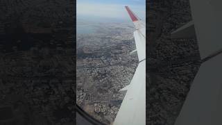 Tunisair 954 shortly after takeoff from TunisCarthage Airport TUN shorts travel tunisia [upl. by Odnalo]