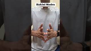 Hakini Mudra for Improve Concentration and increase memory power yoga shorts meditation [upl. by Dawn]