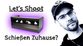 Luftgewehr Zuhause schießen Rechtliche Situation  Kugelfang  Zombie Entenkasten  Lets Shoot 31 [upl. by Tranquada]