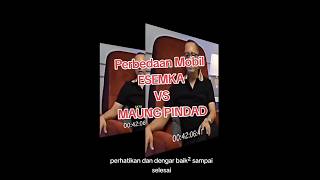 Perbedaan Mobil ESEMKA VS MOUNTING Pidad dengar baik2 fypviral maongpindad jokowiparabowo [upl. by Cuttler]