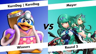 Smash the Cave REMIX 12  Winners Round 2 KornDog King Dedede vs Mayer PyraMythra [upl. by Julia]