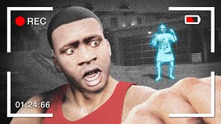 THERES a GHOST in Franklins House GTA 5 [upl. by Aenit]