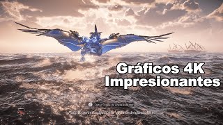 Modo Fidelidad en HORIZON FORBIDDEN WEST en PS5 ¡Gráficos Impresionantes en 4K [upl. by Materse]