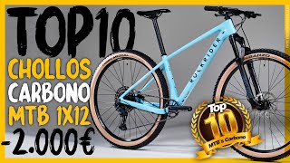 😍 10 MOUNTAIN BIKES rígidas CARBONO 2000€ 🤯 MTB BARATAS [upl. by Harragan]