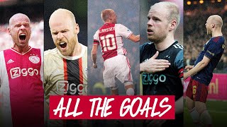 ALL THE GOALS  DAVY KLAASSEN  FOREVER AJACIED ⚪️🔴⚪️ [upl. by Bat]