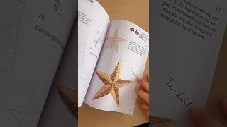 The Christmas Goldwork Stars Instructions have had a big revamp in the form of this booklet shorts [upl. by Akihc]