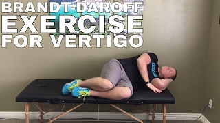 Vertigo BrandtDaroff Exercise [upl. by Oiralih976]