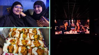 vada pav in movie hall😉Rabiya Haider bhulbhulaiyaa3 vlog familyvlog masti [upl. by Mathe]