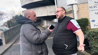 “Newcastle Didn’t Win The Game We Gave Them It” Newcastle 43 West Ham Fan Cam [upl. by Cia]