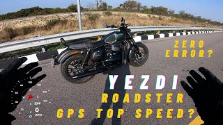 Yezdi Roadster Gps Top Speed Test Amazing  Short detail Gps Error  Ksc Vlogs [upl. by Tan99]