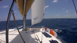 Sailing Cuba in catamaran  Episode 4  Sailing from Cayo Cantiles to Cayo Campos – Cayo Largo [upl. by Nylrahc]