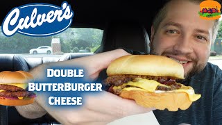 Culvers ButterBurger Cheese Double  Review [upl. by Eolanda334]