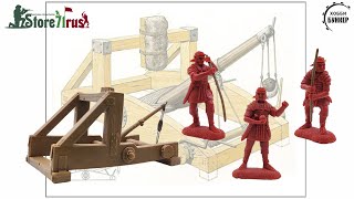 ХОББИ БУНКЕР  ОСАДНОЕ ОРУДИЕ quotОНАГРquot И РАСЧЁТ  HOBBY BUNKER  quotONAGERquot SIEGE WEAPON amp CREW [upl. by Calloway668]