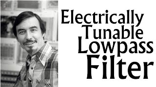 Carver Meads OTAC Lowpass Filter The quotSecondOrder Sectionquot Operational Transconductance Amps [upl. by Repard51]