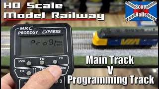 DCC Programming Track Versus Main Track Explained For Kyle Stevens [upl. by Onaireves]