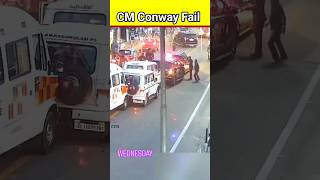 CM CAR ACCIDENT short trending ytshort ytvideo [upl. by Eiramik]