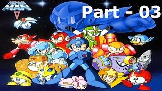 Lets Play Megaman V  Part 03 Wave Race Megaman Style [upl. by Avlis981]