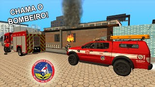 GTA SA  Bombeiros SP  Incêndio em residência 4º GB [upl. by Alvar426]