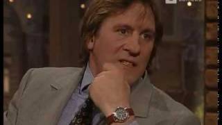 Gerard Depardieu bei Harald Schmidt Show  16041996  Part II [upl. by Groeg]