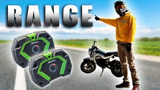 Can EGOs Mini Bike ACTUALLY go 20 miles [upl. by Ojyram342]