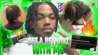 I Let My Subscribers Choose The Style For My Retwist  VLOG [upl. by Daria244]