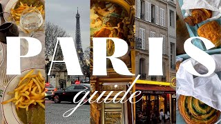 Paris Travel Guide 2024  BEST Things to do Places to eat Hidden Gems amp MORE [upl. by Herrington]