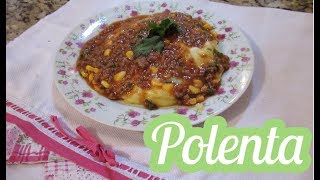 Como FAZER POLENTA  FÁCIL E MUITO GOSTOSA  DESAFIO QUERO [upl. by Ettenahc]