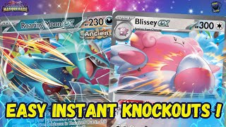 Roaring Moon Blissey EX Combo Is Surprise You How Strong It Is Pokemon TCG Live [upl. by Leland]