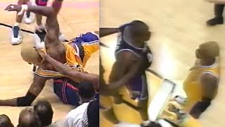 Dennis Rodman Lakers Heated Moments [upl. by Lida]