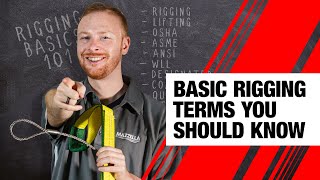 Basic Rigging Terms You Should Know [upl. by Caughey]