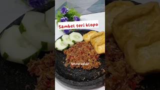 Resep Sambel Teri kelopo [upl. by Norab]