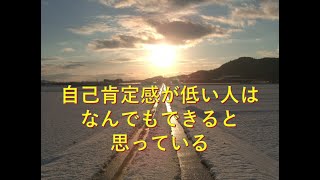 自己肯定感が低い人は何でもできると思っている [upl. by Barna]