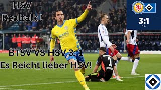 HSV Realtalk Es reicht lieber Hsv BTSV vs HSV 31 [upl. by Ottinger]