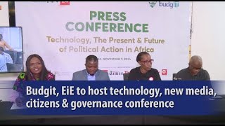 Budgit EiE to host technology new media citizens amp governance conference [upl. by Eintruok]