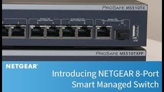 Introducing NETGEAR 8Port MultiGigabit Smart Managed Pro Switch  Business [upl. by Huang]