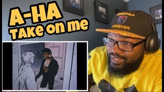 AHA  Take On Me Official 4K Music Video  REACTION [upl. by Ahsika]