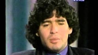 Interview with Diego Armando Maradona 1986 [upl. by Kcinemod]