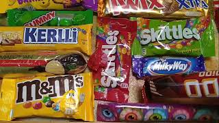 ASМR MIX50 MilkyWay DiDO FUN BANAN  candy opening [upl. by Atiana]