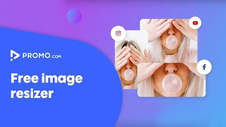 Free image and photo resizer  Resize your images for all social media platforms [upl. by Ldnek]