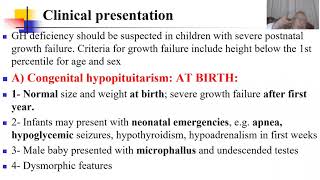 HYPOPITUITARISM GROTH HORMONE DEFICIENCY [upl. by Nerhtak]