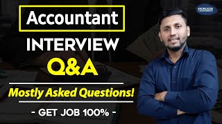 Accountant Interview Questions amp Answers  Accounting Job Interview QampA  Accountant Job Interview [upl. by Aaronson]