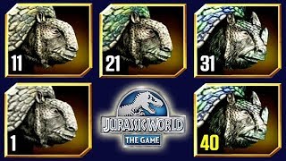 NEW LEGENDARY CENOZOIC PANOCHTHUS MAX FEEDING JURASSIC WORLD [upl. by Melliw]