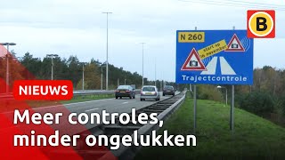 Trajectcontrole op N260 moet aantal ongelukken laten dalen  Omroep Brabant [upl. by Sowell]