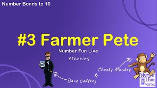 Number Fun Live 3  Farmer Pete [upl. by Wulfe]