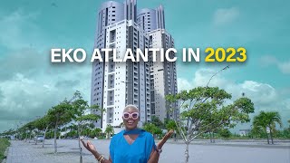 EKO ATLANTIC CITY IN 2023 A DRIVE TOUR ROUND EKO ATLANTIC in 2023 [upl. by Moreta404]