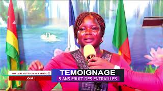 TEMOIGNAGE ELLE TOMBE ENCEINTE APRES 5 ANS DE STERILITE [upl. by Stedt]